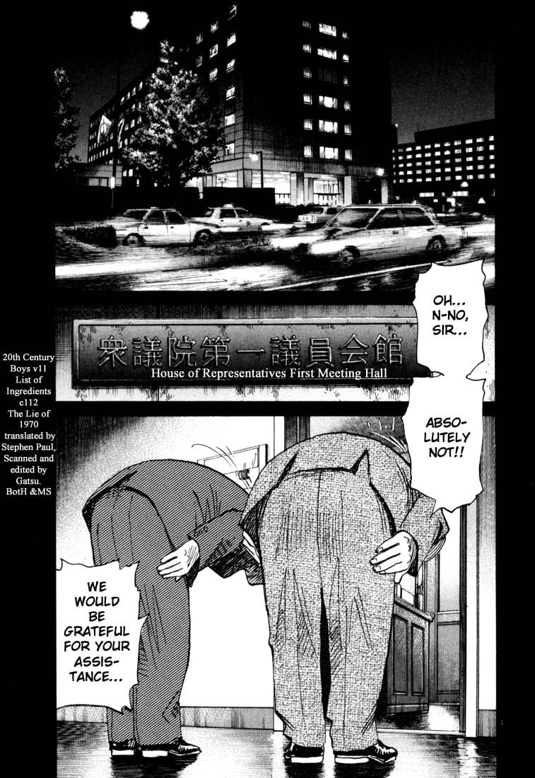 Read 20th Century Boys EN Manga Online