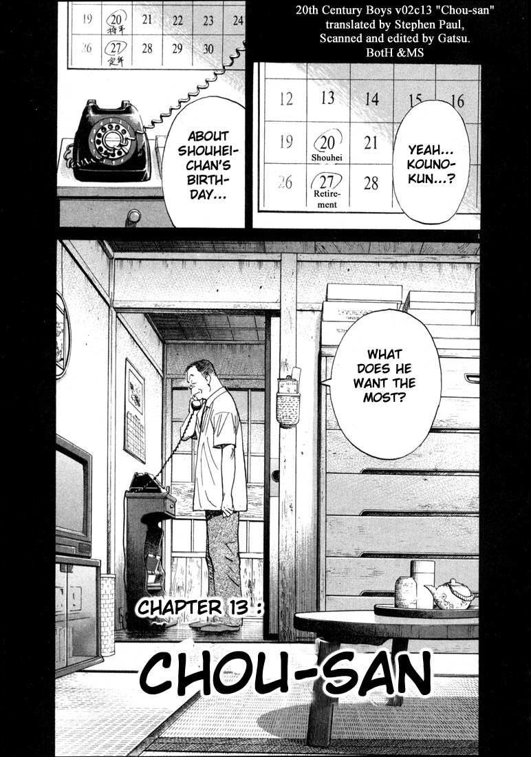Read 20th Century Boys EN Manga Online