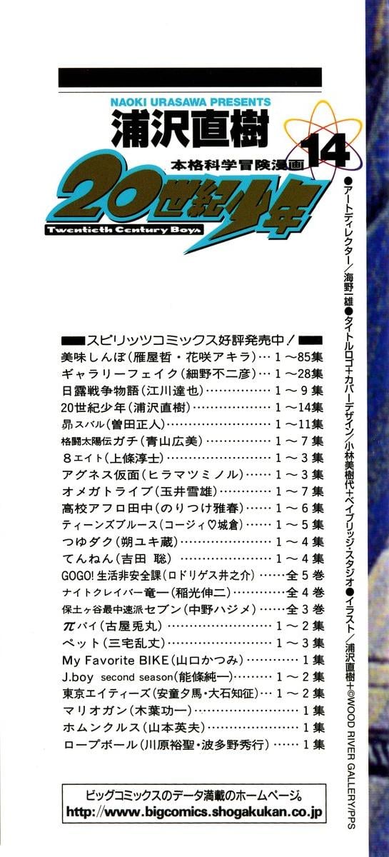 Read 20th Century Boys EN Manga Online
