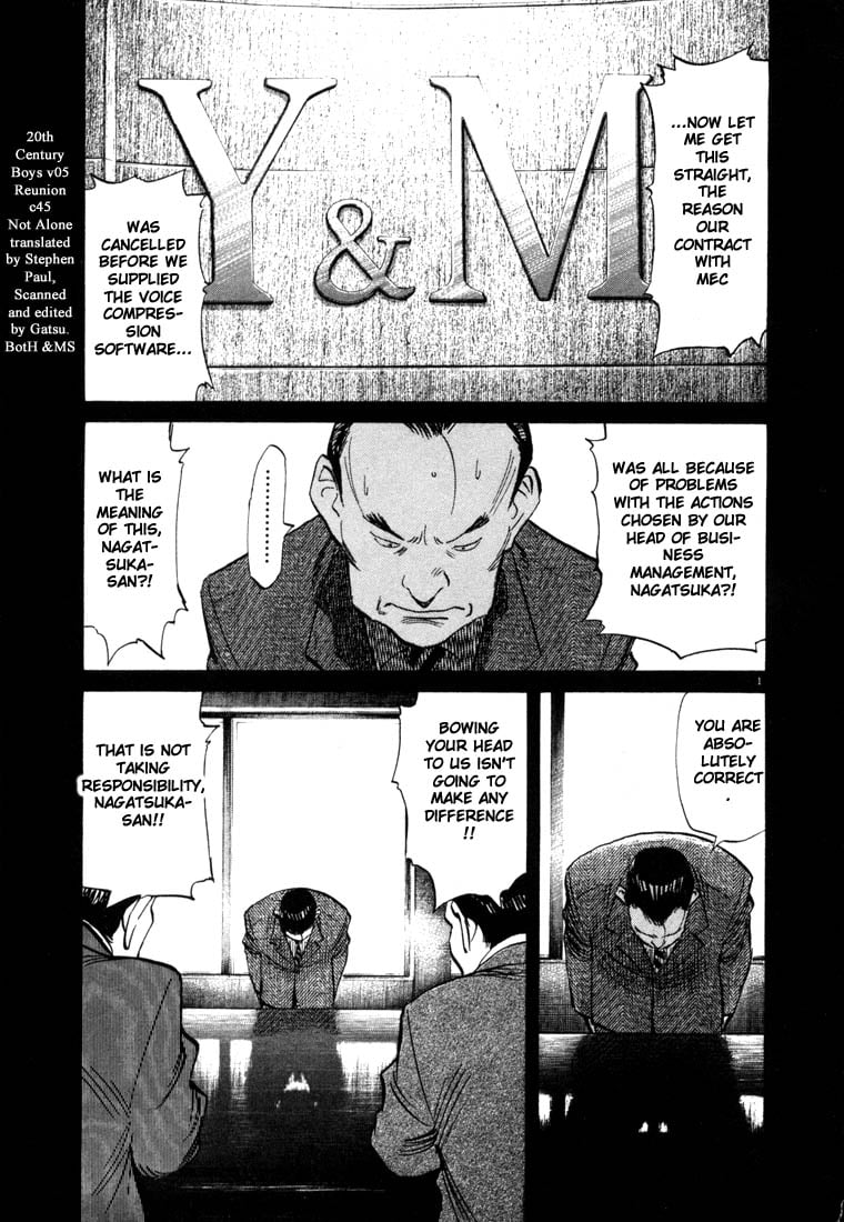 Read 20th Century Boys EN Manga Online