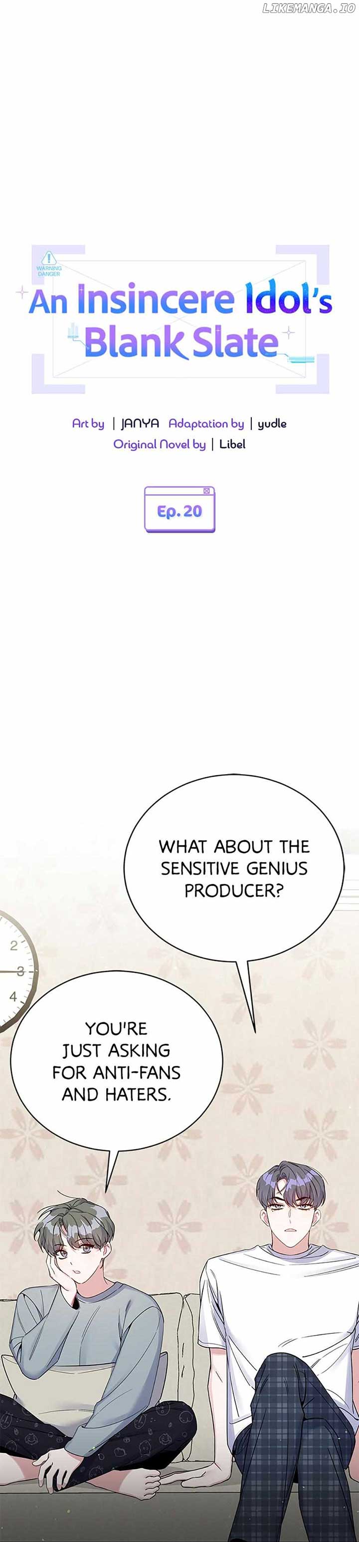 Read A Blank Slate Regression for the Idol That Lost His Original Mindset EN Manga Online