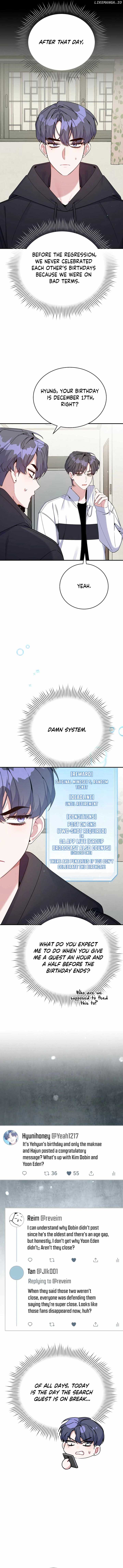 Read A Blank Slate Regression for the Idol That Lost His Original Mindset EN Manga Online