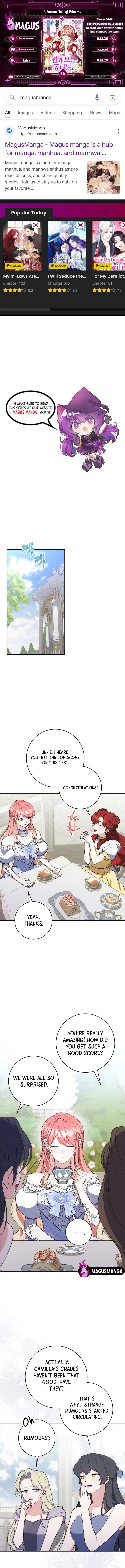 Read A Fortune-Telling Princess EN Manga Online