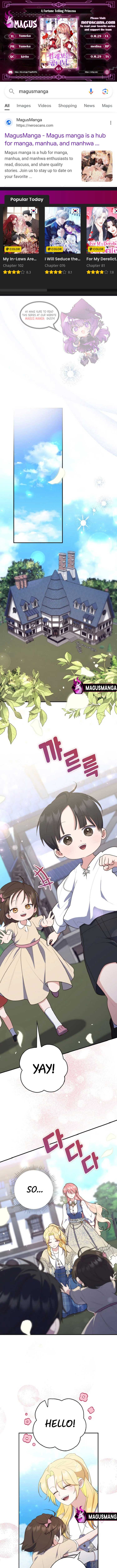 Read A Fortune-Telling Princess EN Manga Online