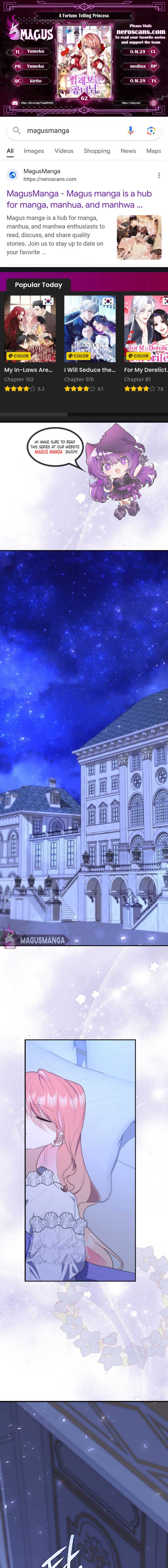 Read A Fortune-Telling Princess EN Manga Online