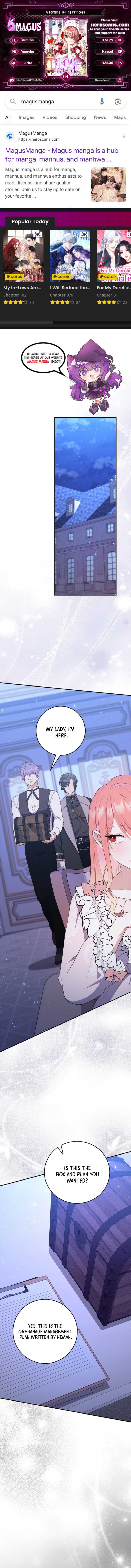 Read A Fortune-Telling Princess EN Manga Online