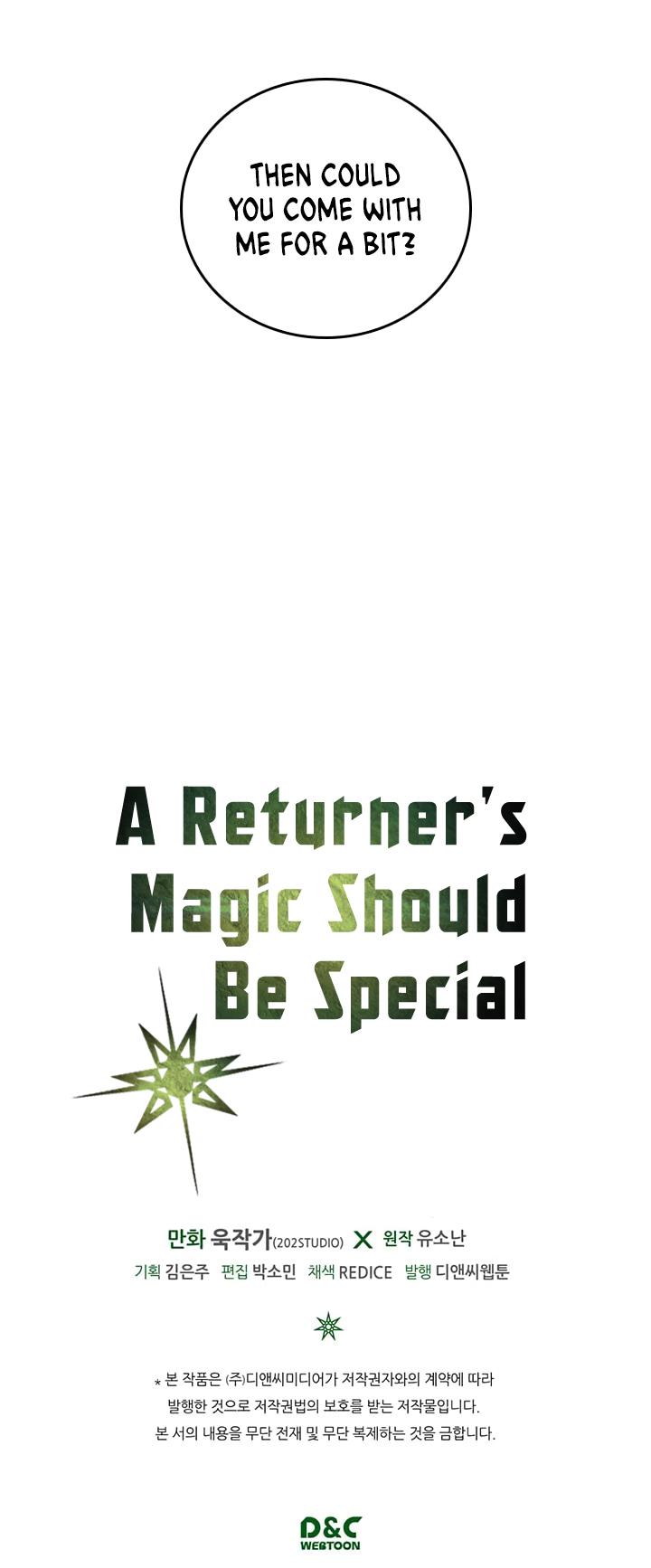 Read A Returner’s Magic Should be Special EN Manga Online