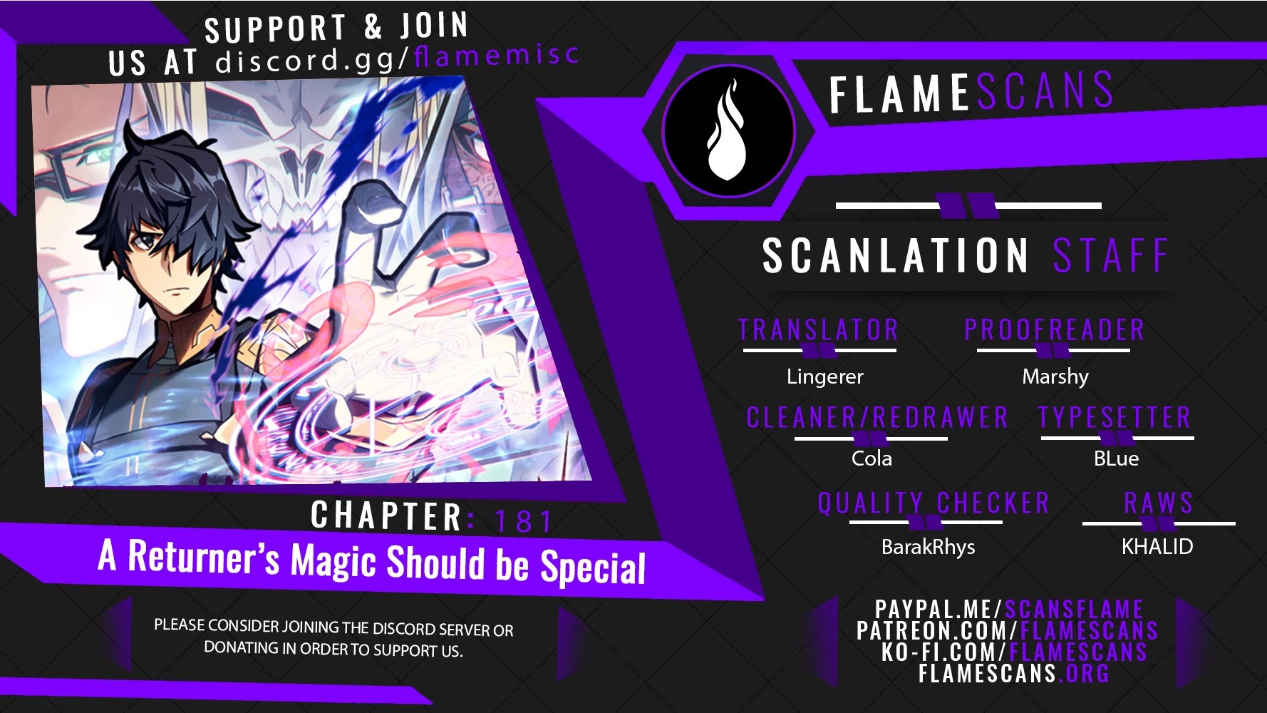 Read A Returner’s Magic Should be Special EN Manga Online