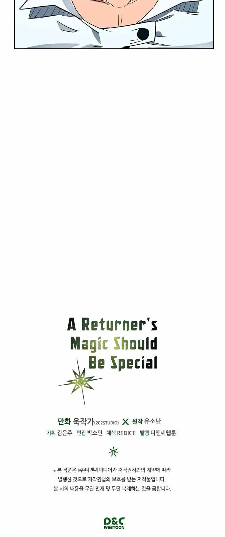 Read A Returner’s Magic Should be Special EN Manga Online