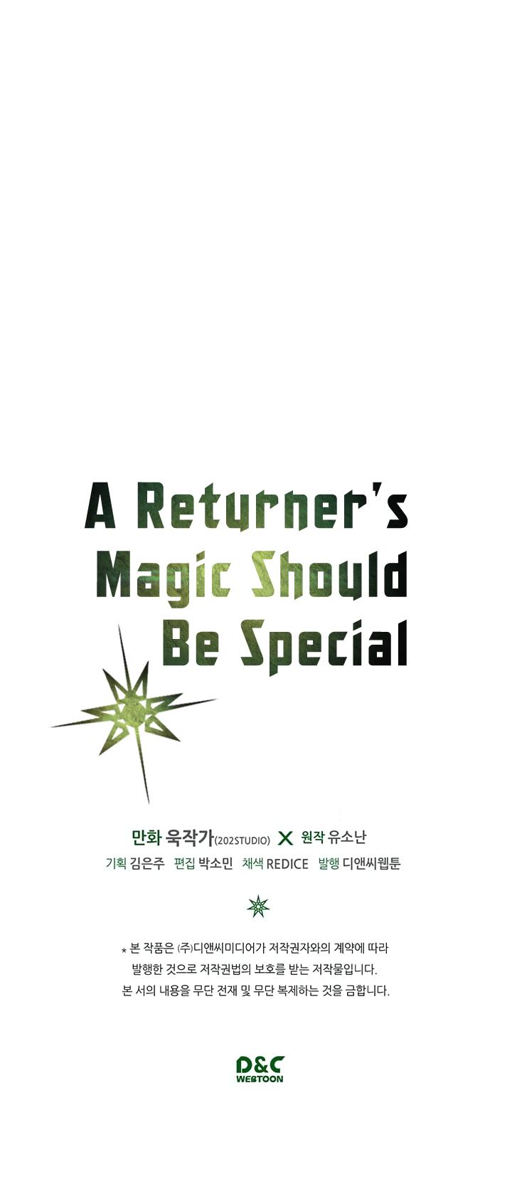 Read A Returner’s Magic Should be Special EN Manga Online