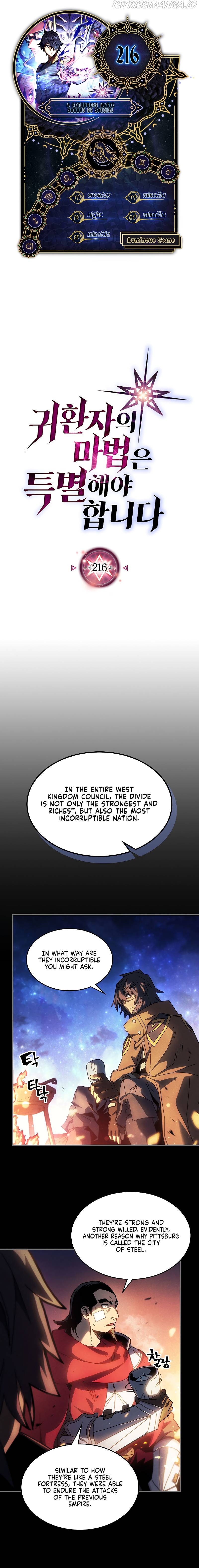 Read A Returner’s Magic Should be Special EN Manga Online
