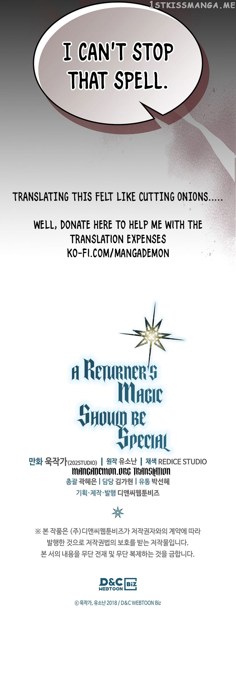 Read A Returner’s Magic Should be Special EN Manga Online