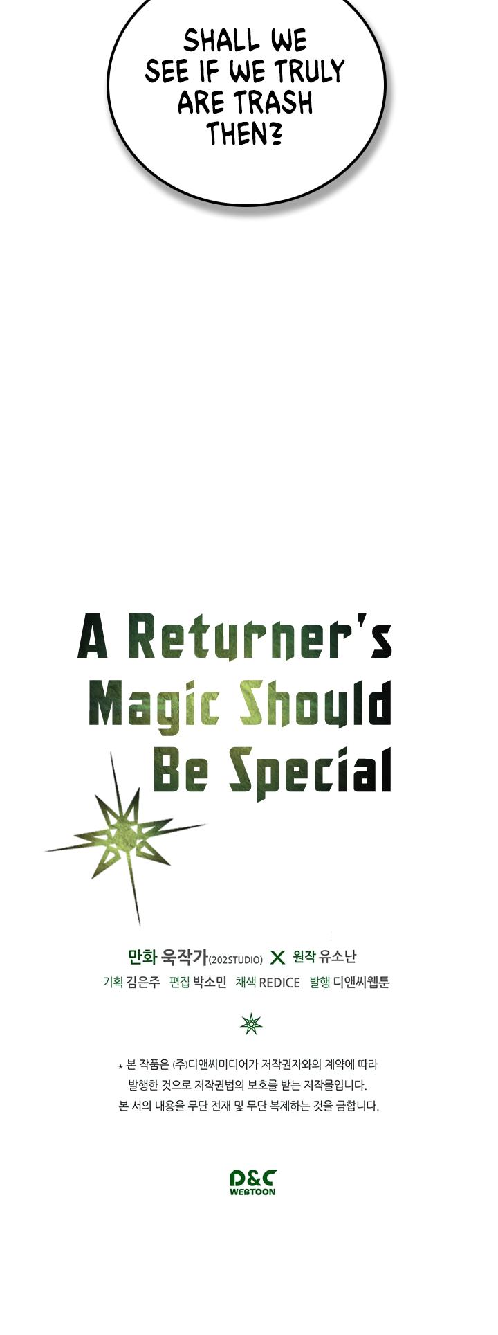 Read A Returner’s Magic Should be Special EN Manga Online