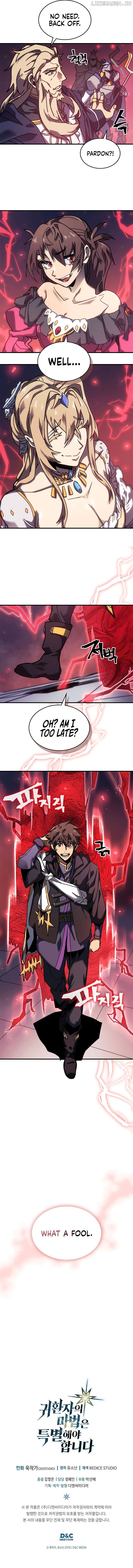 Read A Returner’s Magic Should be Special EN Manga Online