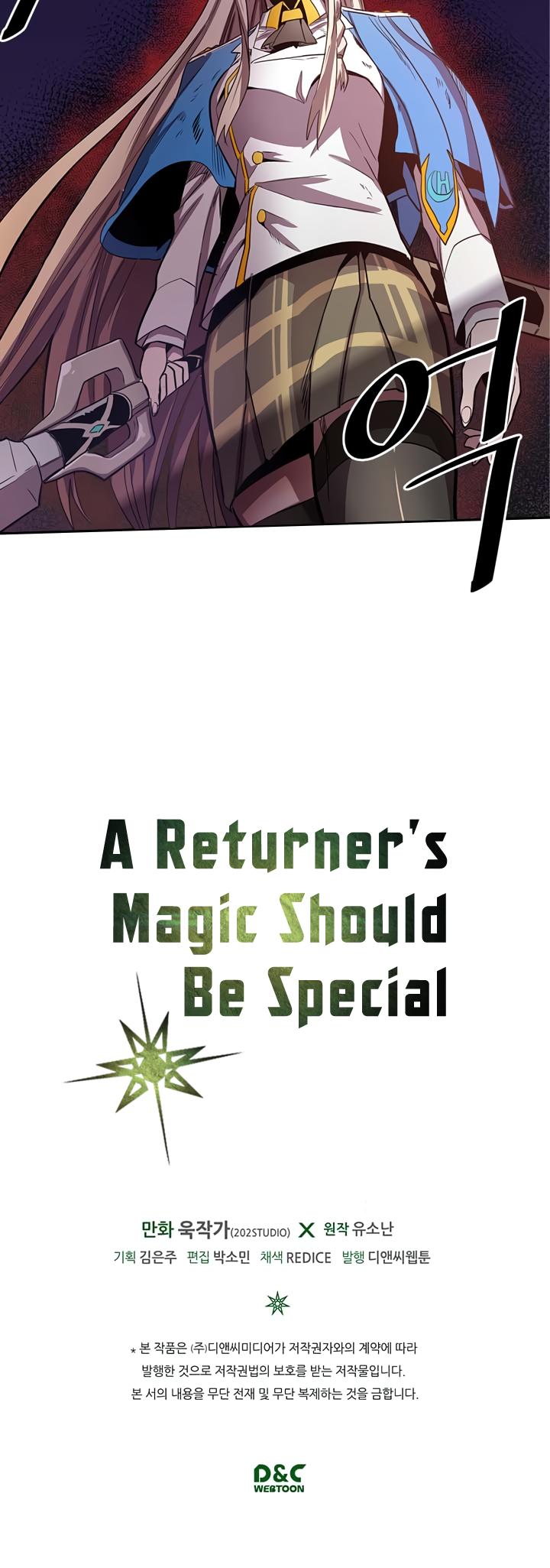Read A Returner’s Magic Should be Special EN Manga Online