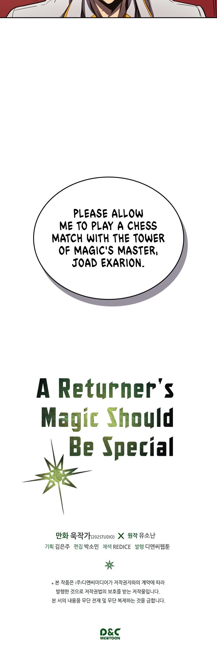 Read A Returner’s Magic Should be Special EN Manga Online