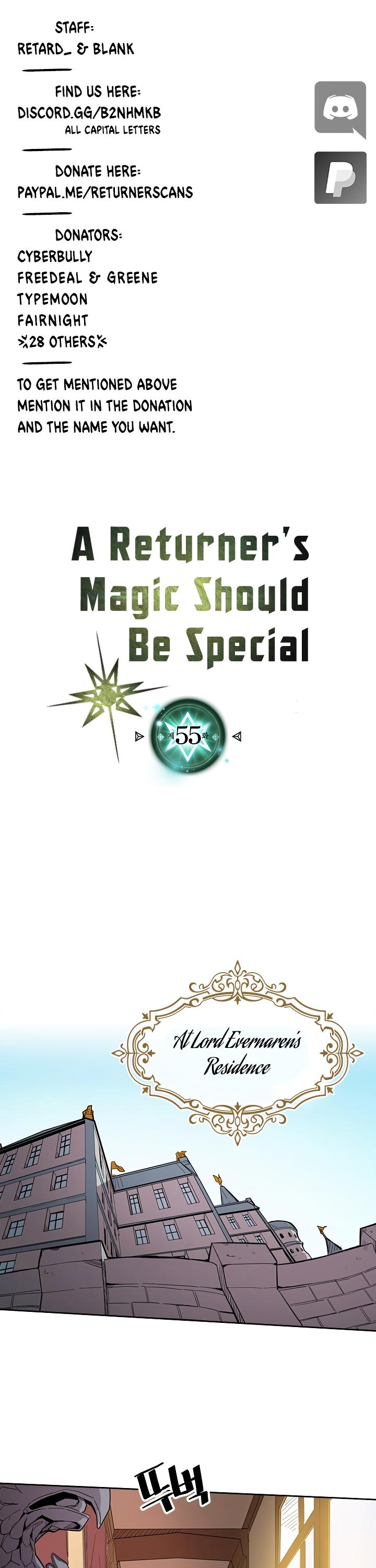 Read A Returner’s Magic Should be Special EN Manga Online