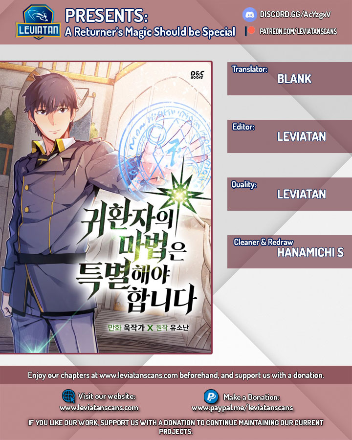 Read A Returner’s Magic Should be Special EN Manga Online