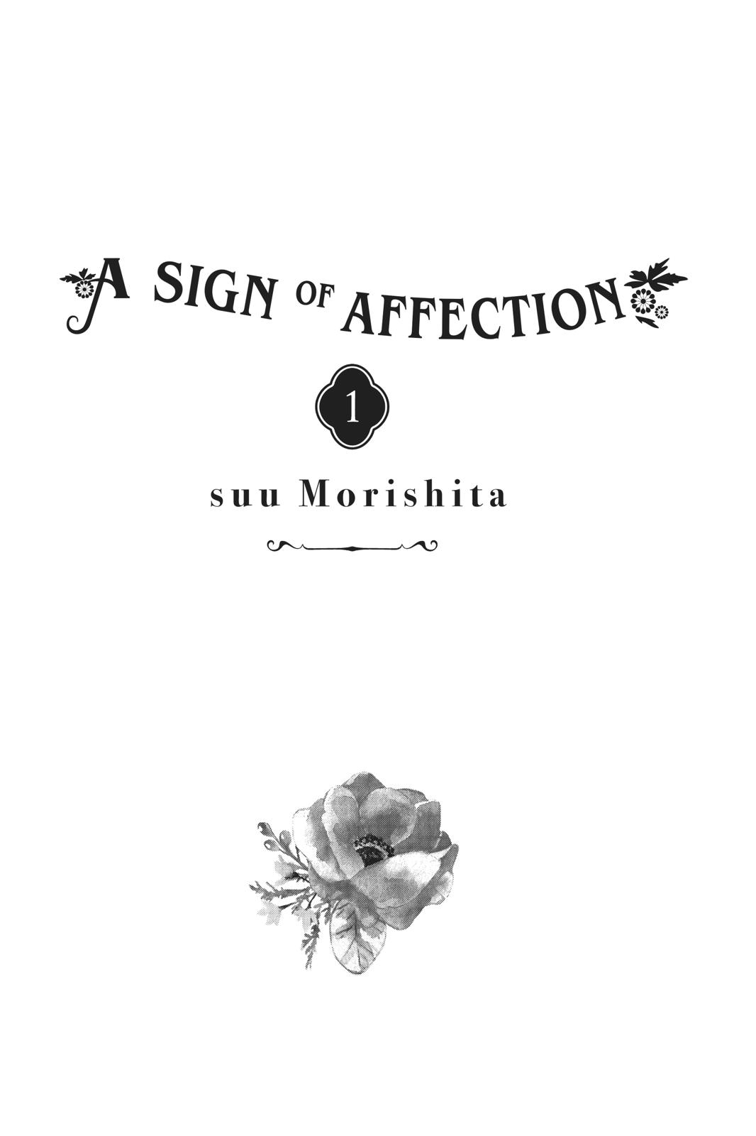 Read A Sign of Affection EN Manga Online