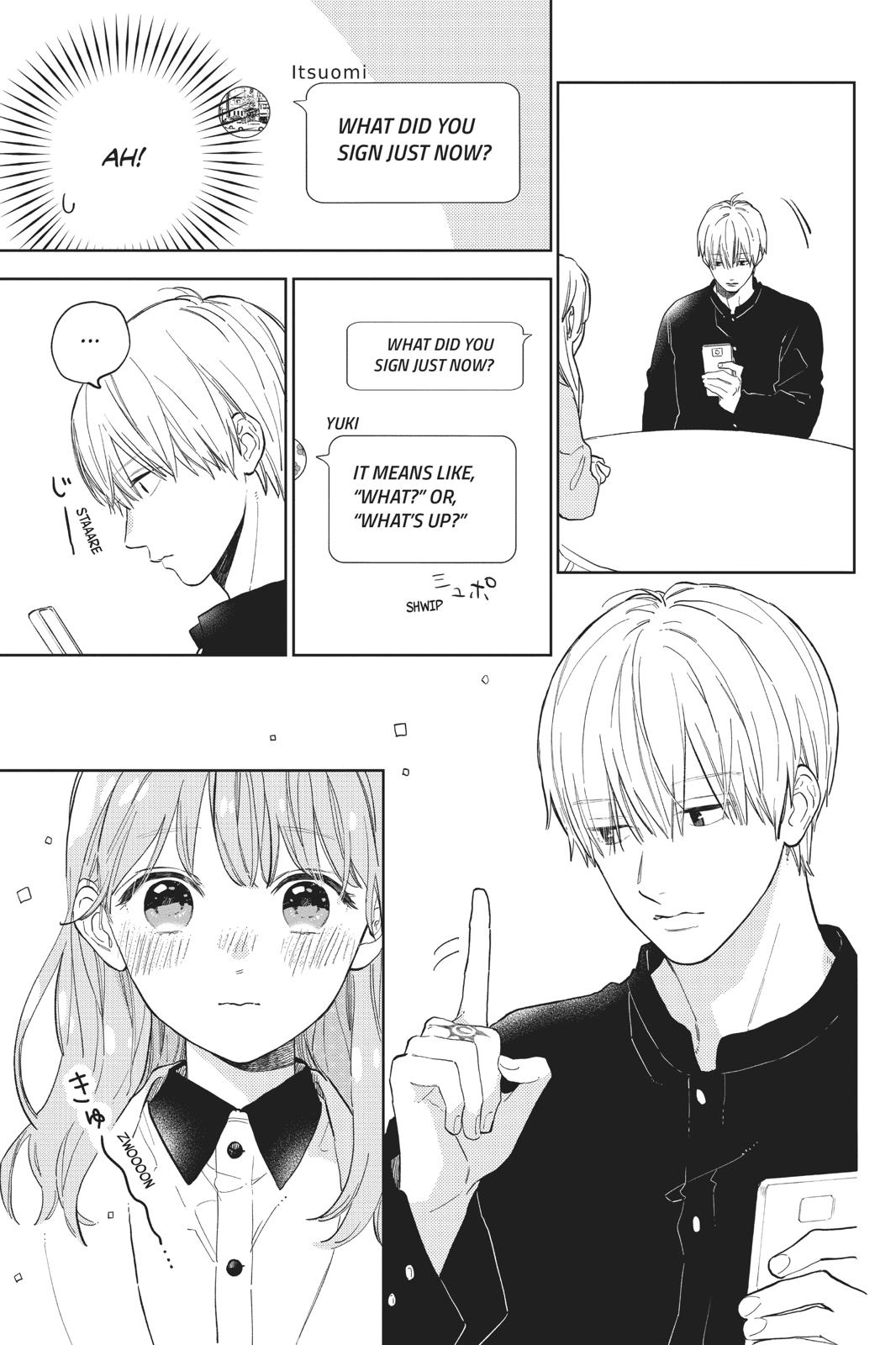 Read A Sign of Affection EN Manga Online