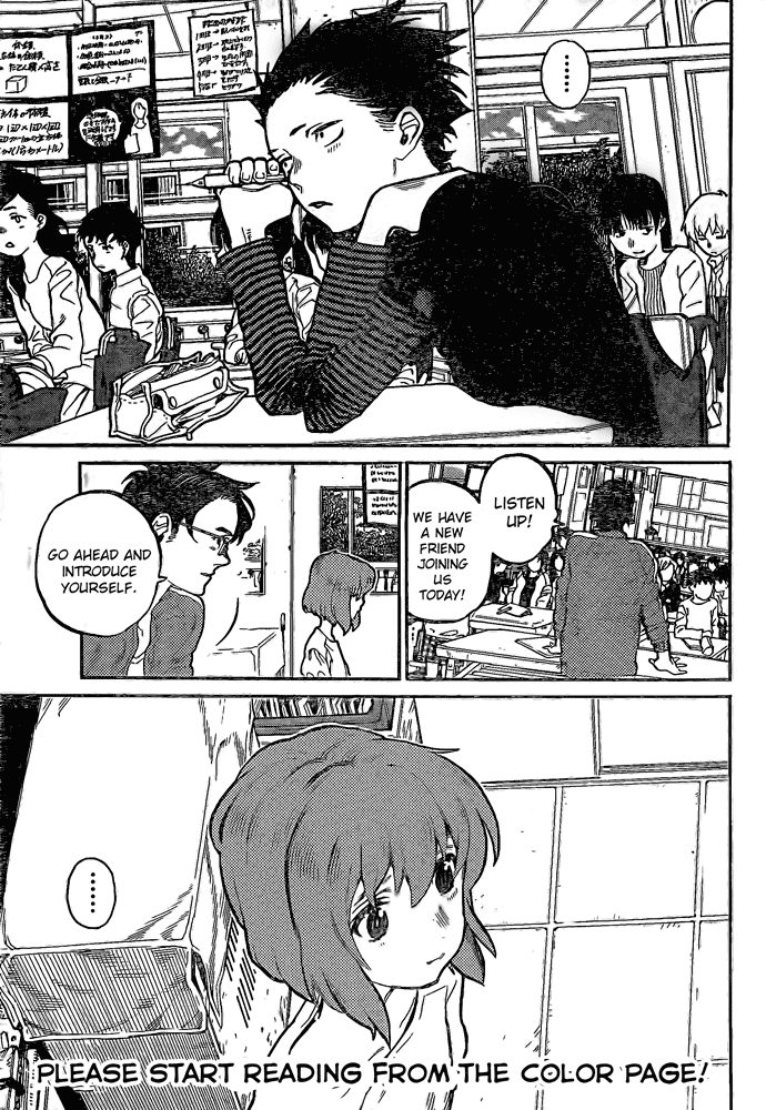 Read A Silent Voice EN Manga Online