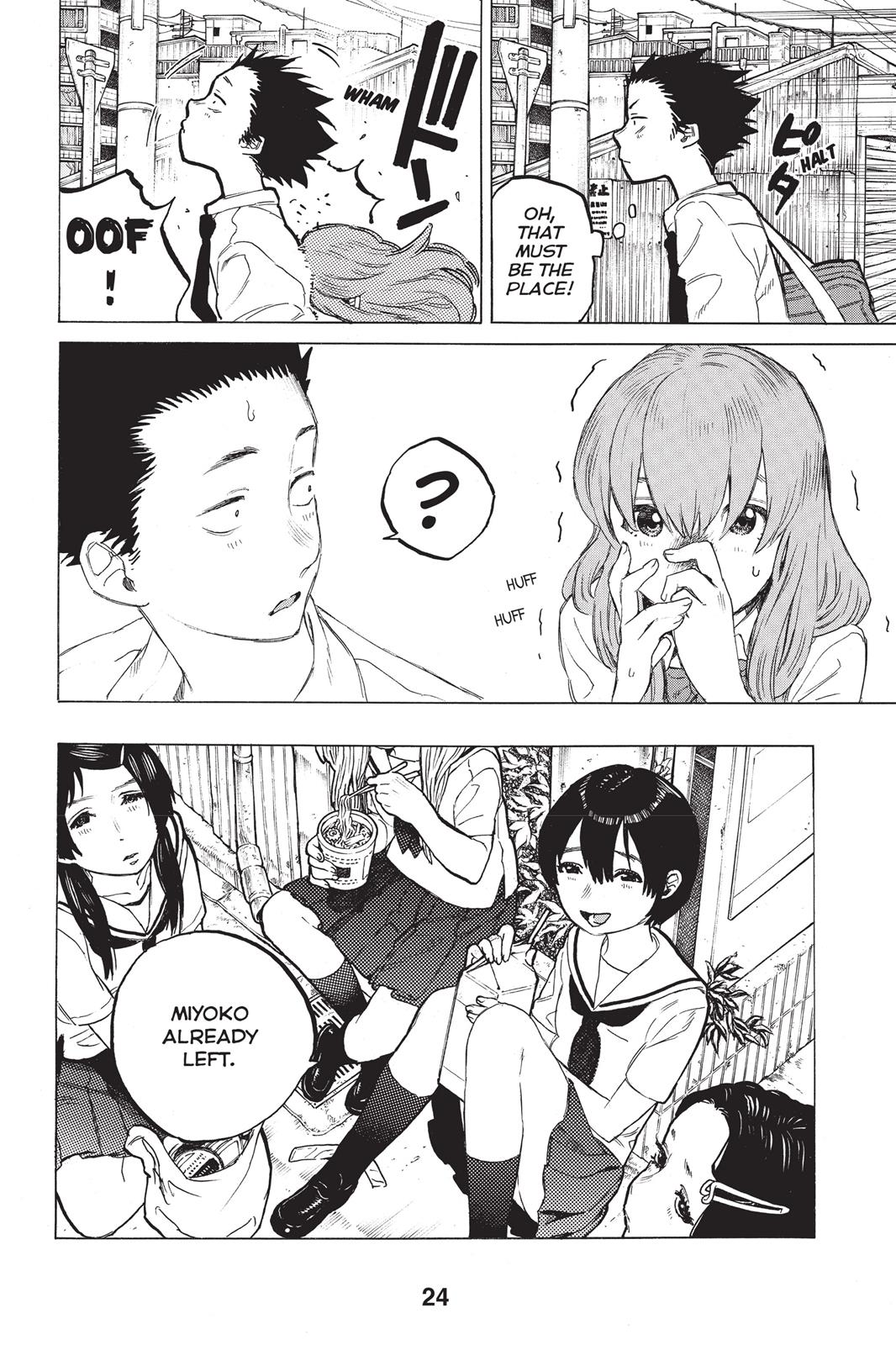 Read A Silent Voice EN Manga Online