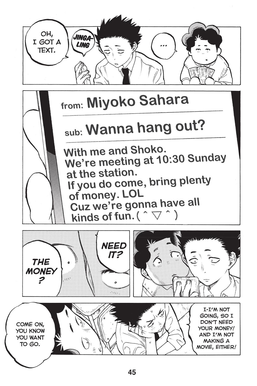 Read A Silent Voice EN Manga Online
