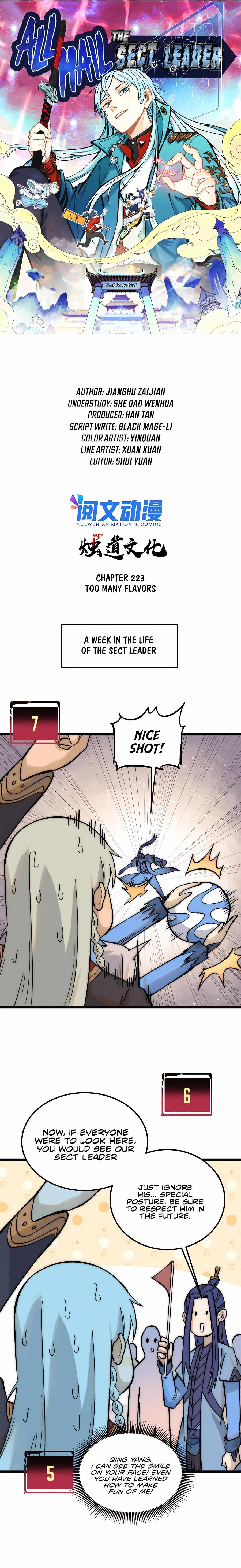 Read All Hail the Sect Leader Manga Online