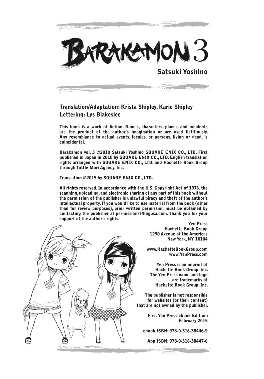 Read Barakamon EN Manga Online