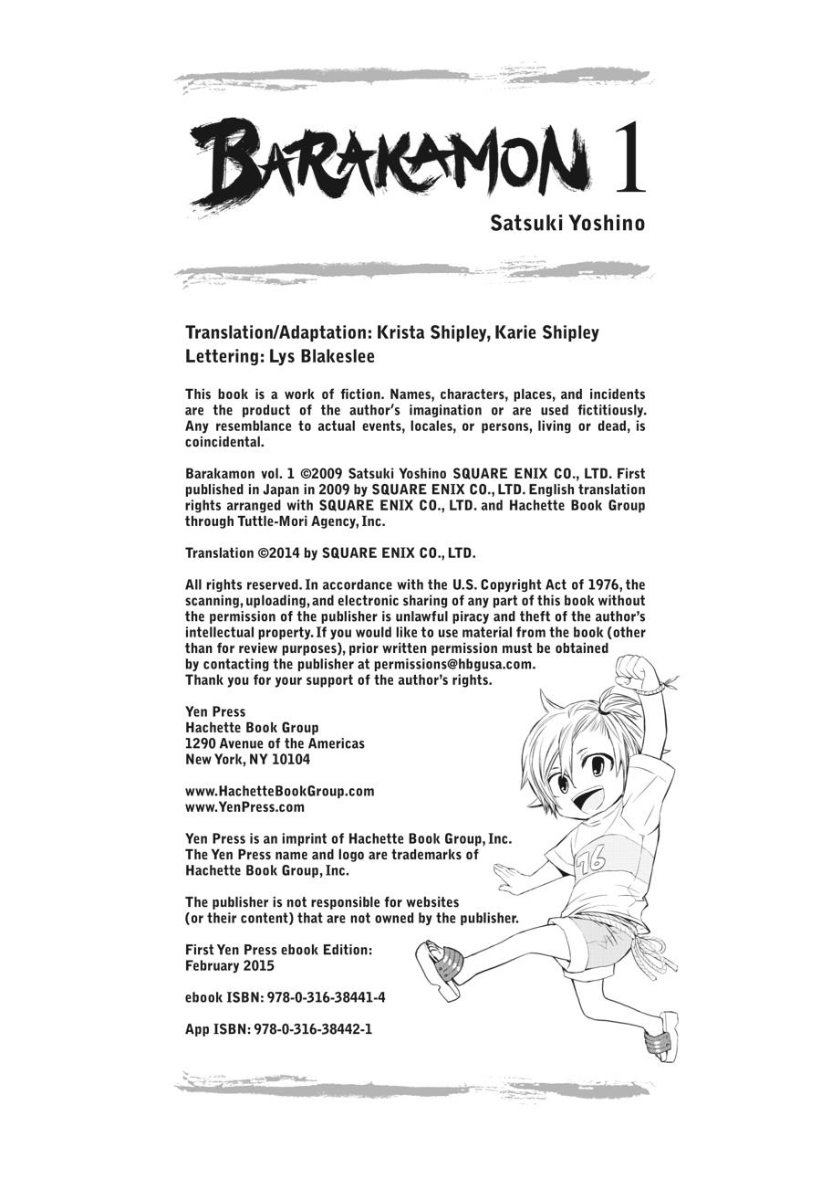 Read Barakamon EN Manga Online