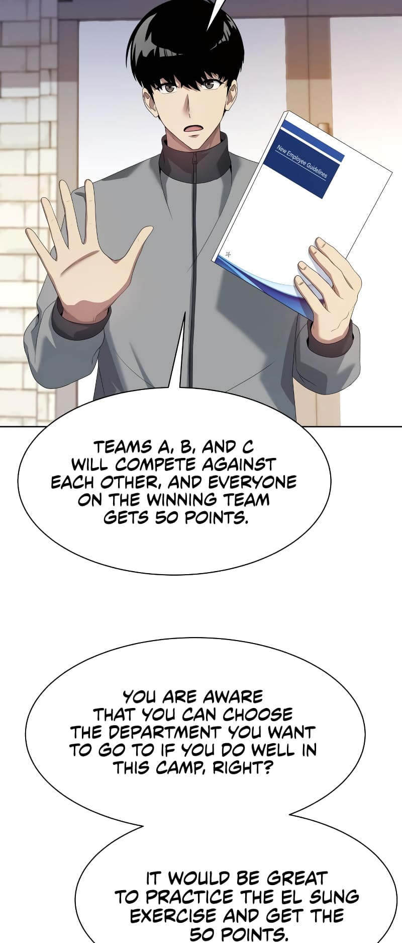 Read Becoming a Legendary Ace Employee EN Manga Online