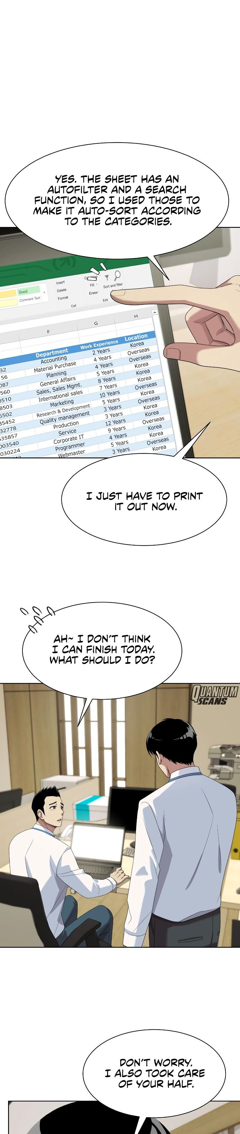 Read Becoming a Legendary Ace Employee EN Manga Online