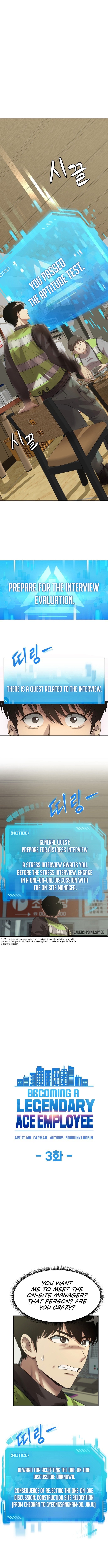 Read Becoming a Legendary Ace Employee EN Manga Online
