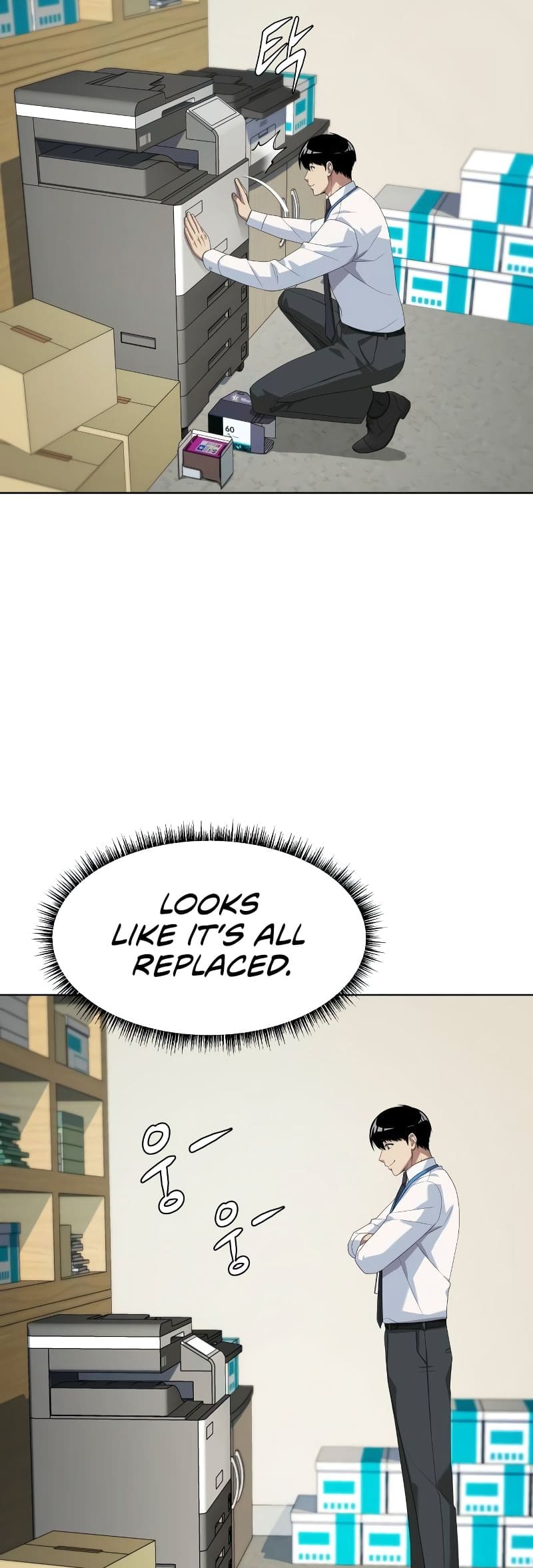 Read Becoming a Legendary Ace Employee EN Manga Online