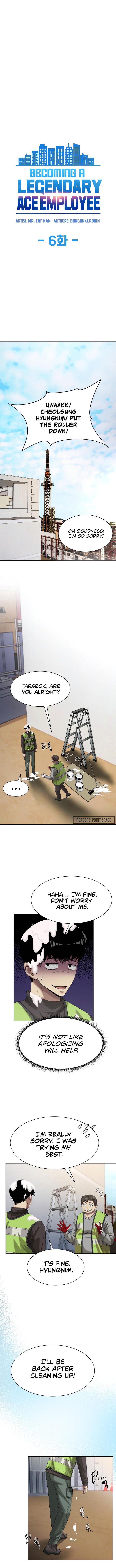 Read Becoming a Legendary Ace Employee EN Manga Online