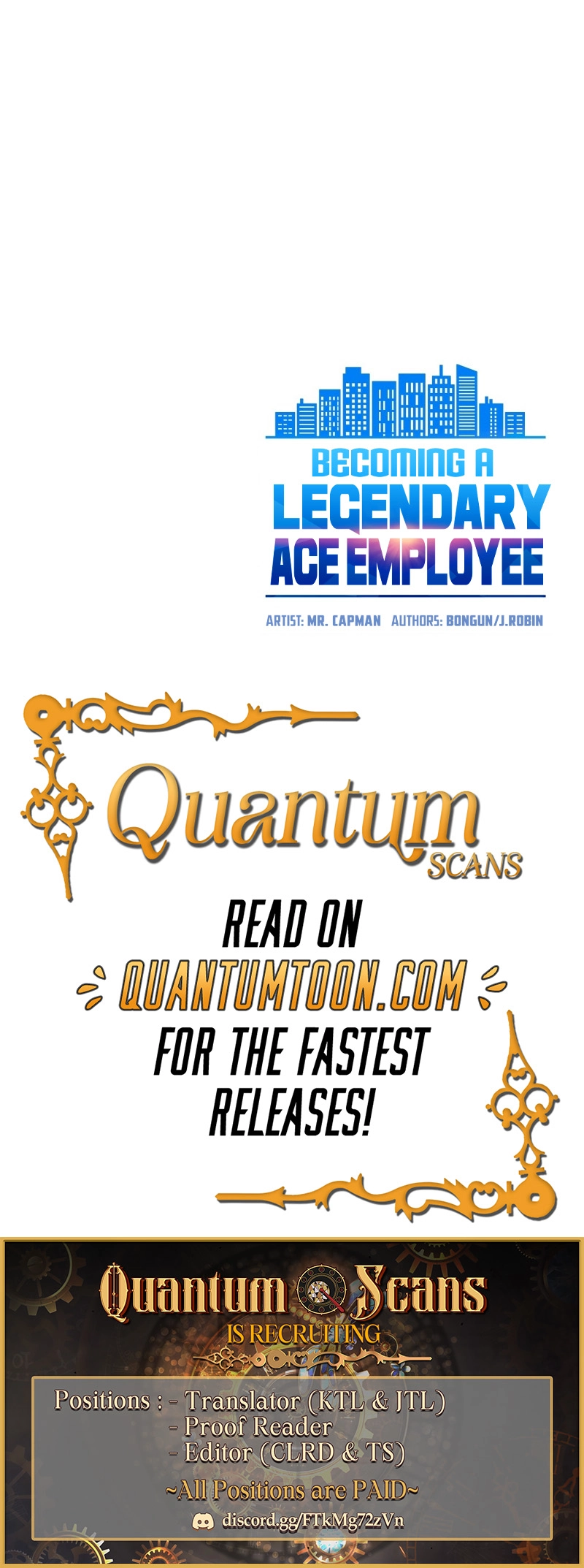 Read Becoming a Legendary Ace Employee EN Manga Online