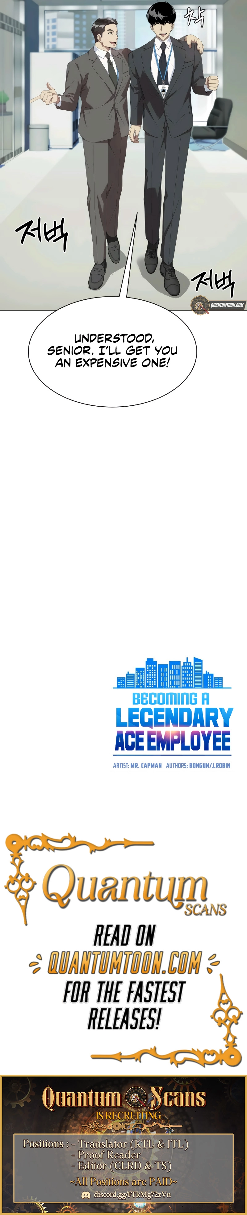 Read Becoming a Legendary Ace Employee EN Manga Online