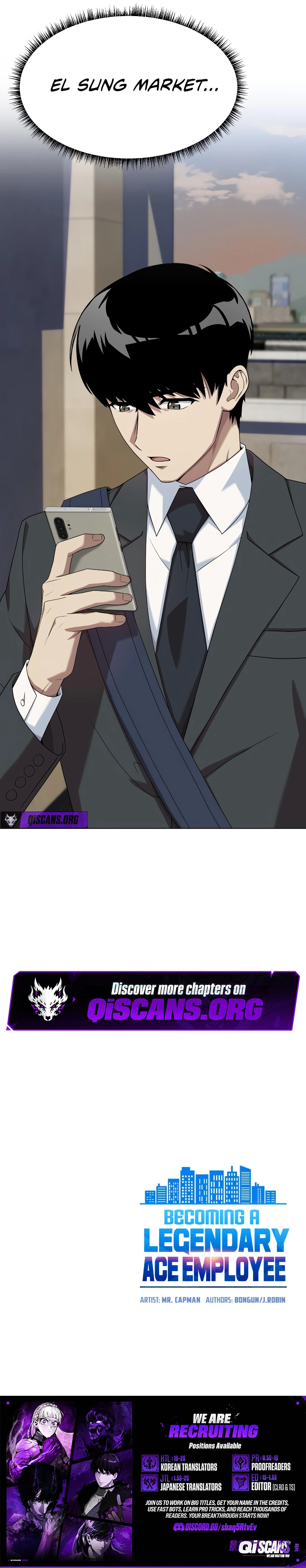 Read Becoming a Legendary Ace Employee EN Manga Online
