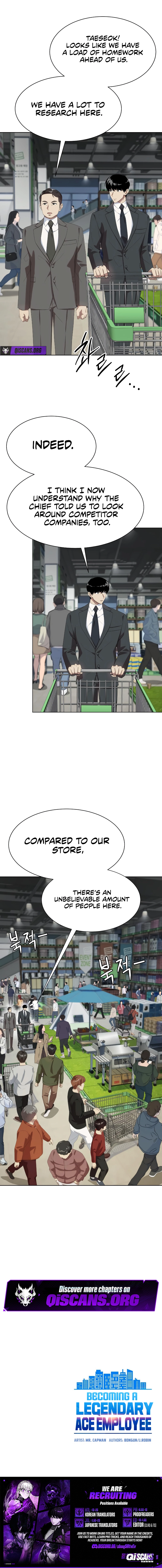 Read Becoming a Legendary Ace Employee EN Manga Online