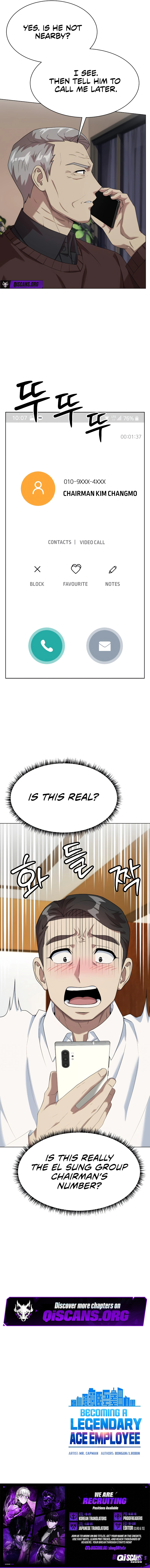 Read Becoming a Legendary Ace Employee EN Manga Online