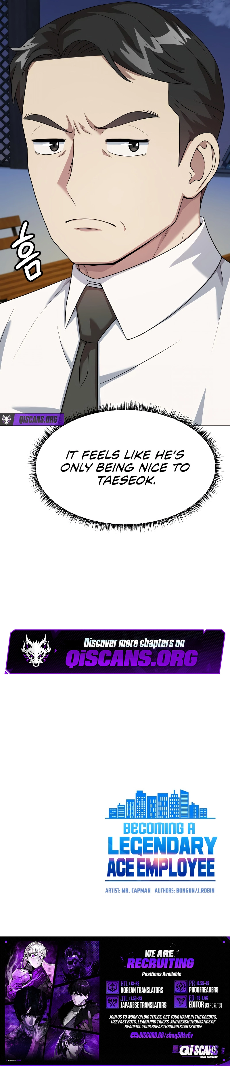 Read Becoming a Legendary Ace Employee EN Manga Online