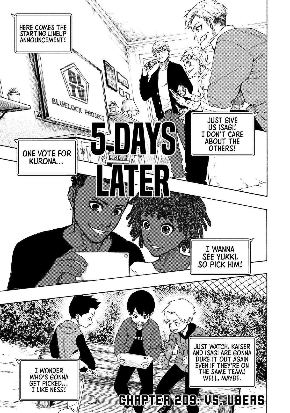 Read Blue Lock EN Manga Online