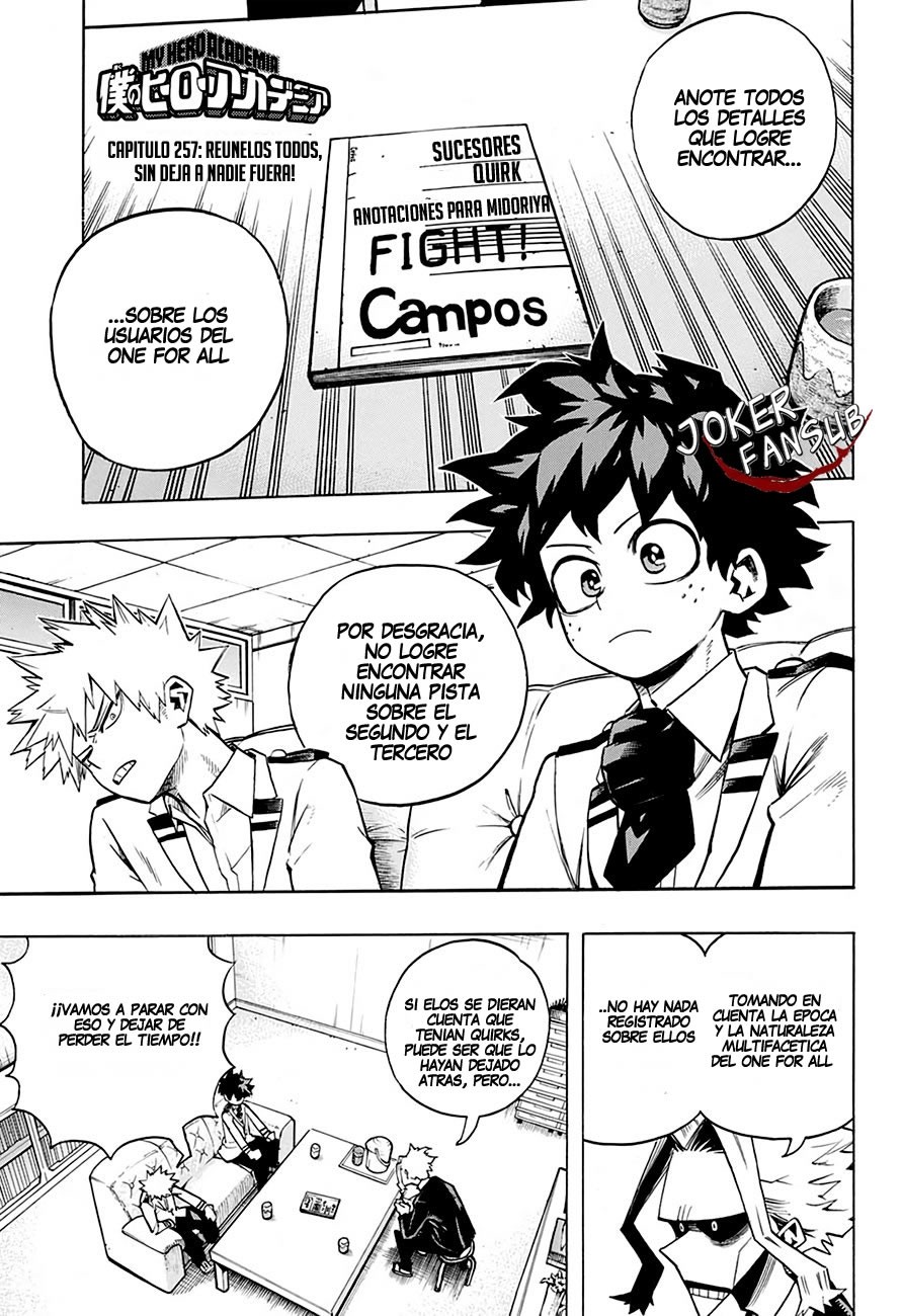 Read Boku no Hero Academia EN Manga Online