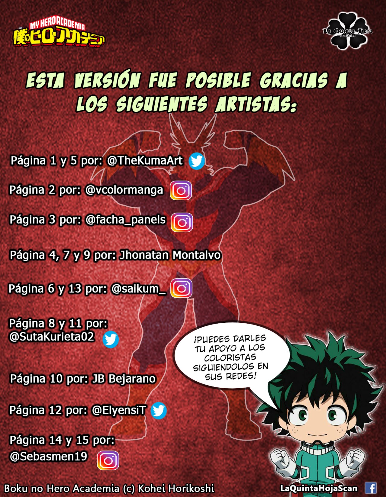 Read Boku no Hero Academia EN Manga Online