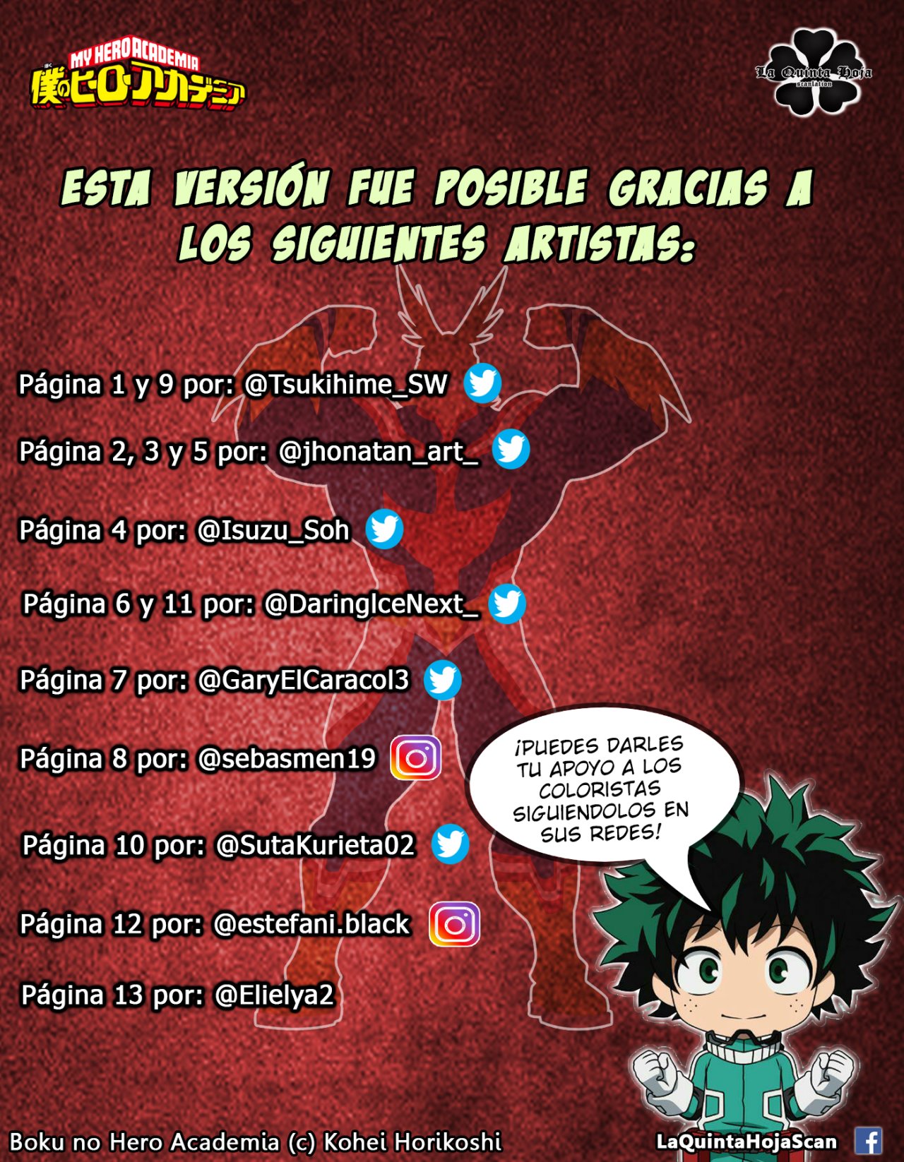 Read Boku no Hero Academia EN Manga Online
