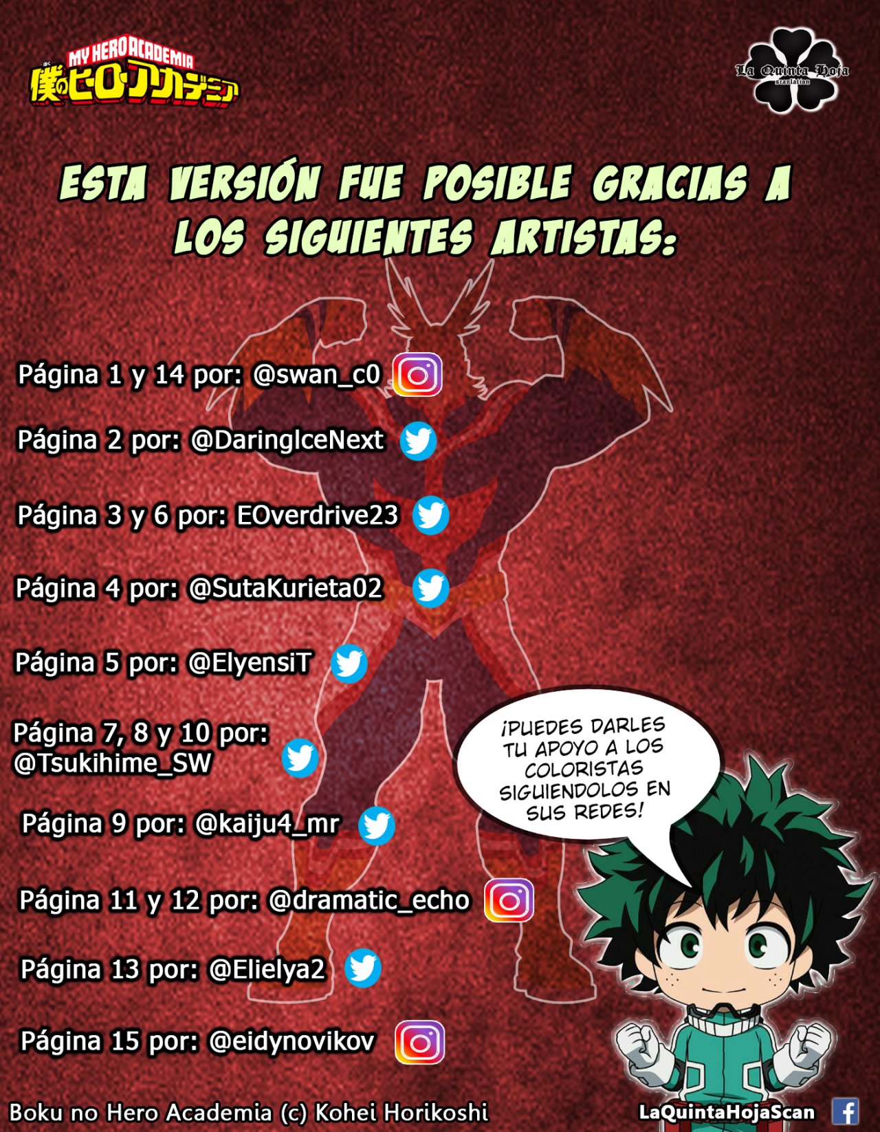Read Boku no Hero Academia EN Manga Online