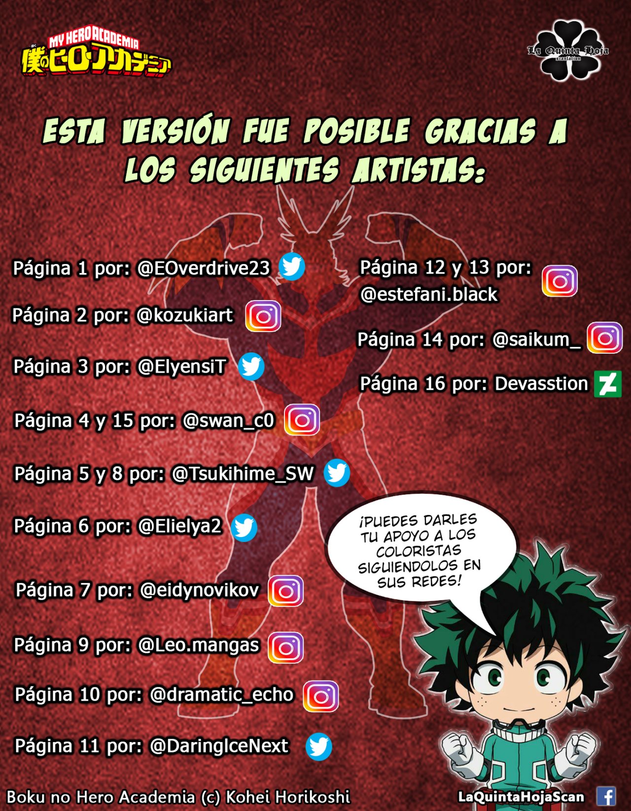 Read Boku no Hero Academia EN Manga Online
