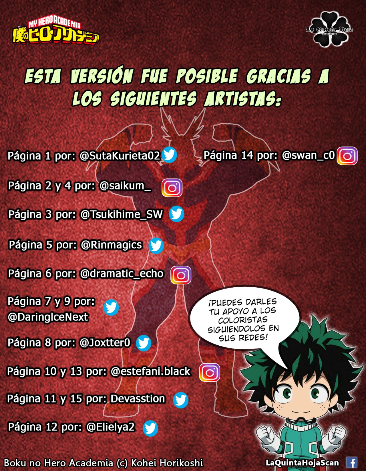 Read Boku no Hero Academia EN Manga Online