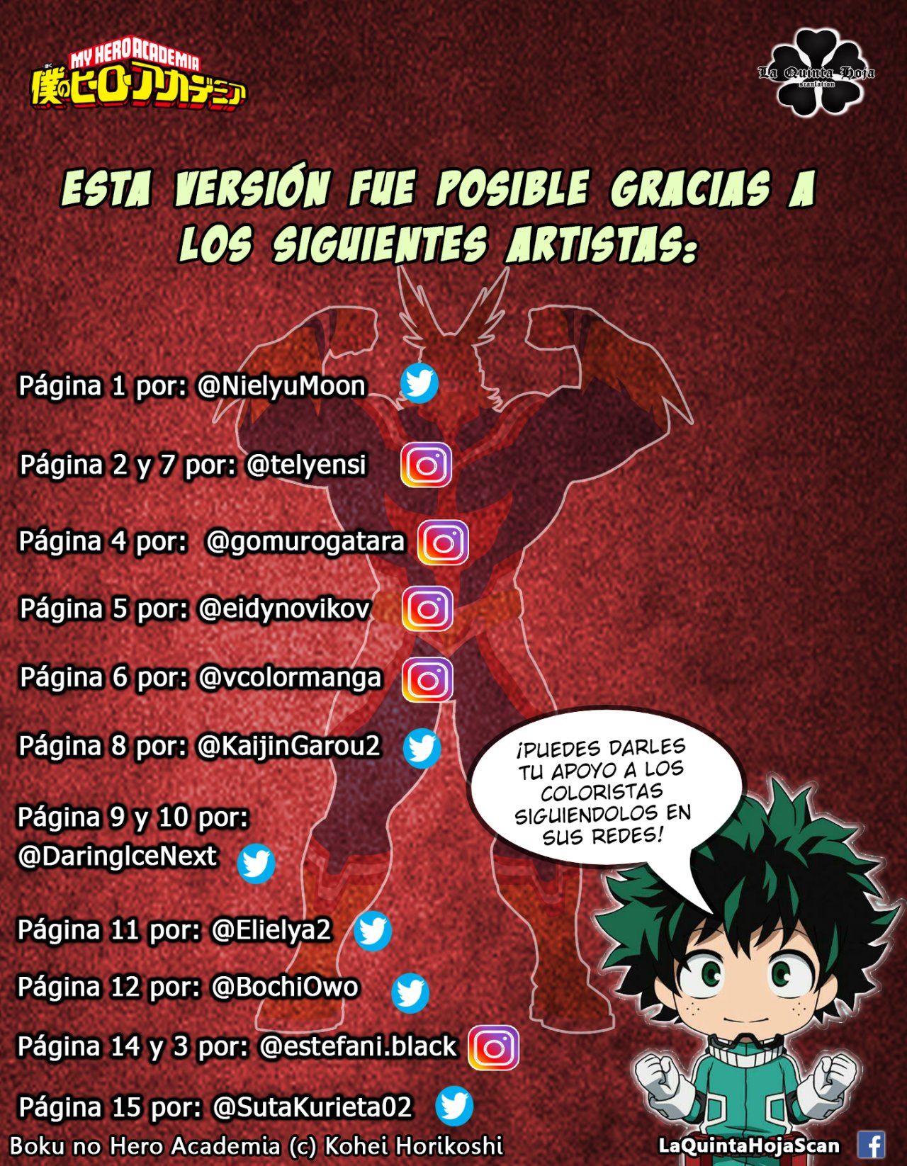 Read Boku no Hero Academia EN Manga Online