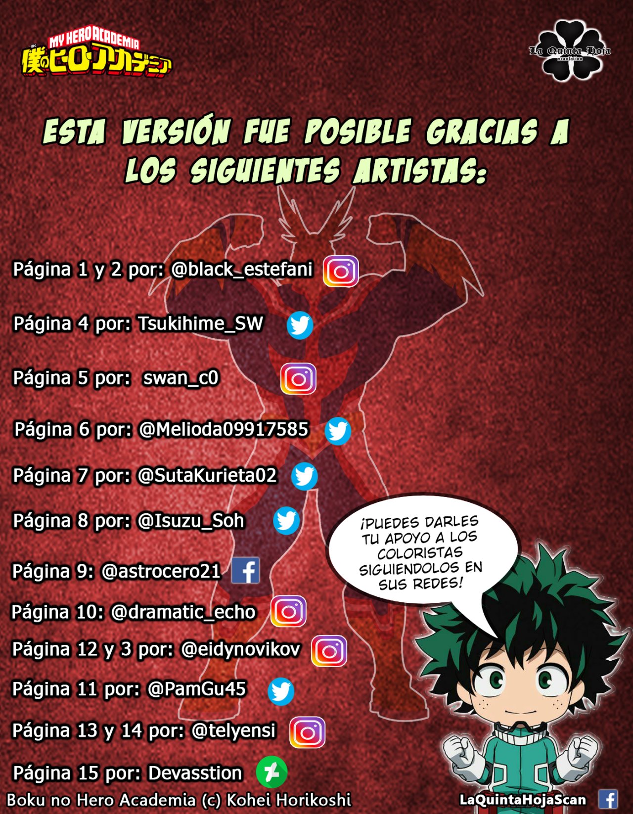 Read Boku no Hero Academia EN Manga Online